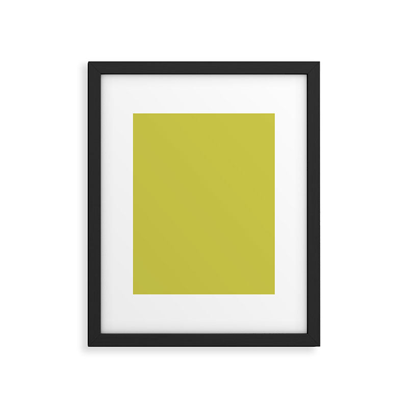 Cyber lime colour pattern  Framed Art Print Gallery Image 6