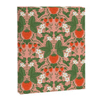 Elegant Strawberry and Floral Botanical Pattern Canvas Print Gallery Image 8
