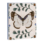 Elegant Watercolor Butterfly with Botanical Frame Canvas Print Gallery Image 8