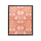 Enchanting Blossom Array: Artisanal Floral Framed Canvas Print Gallery Image 8