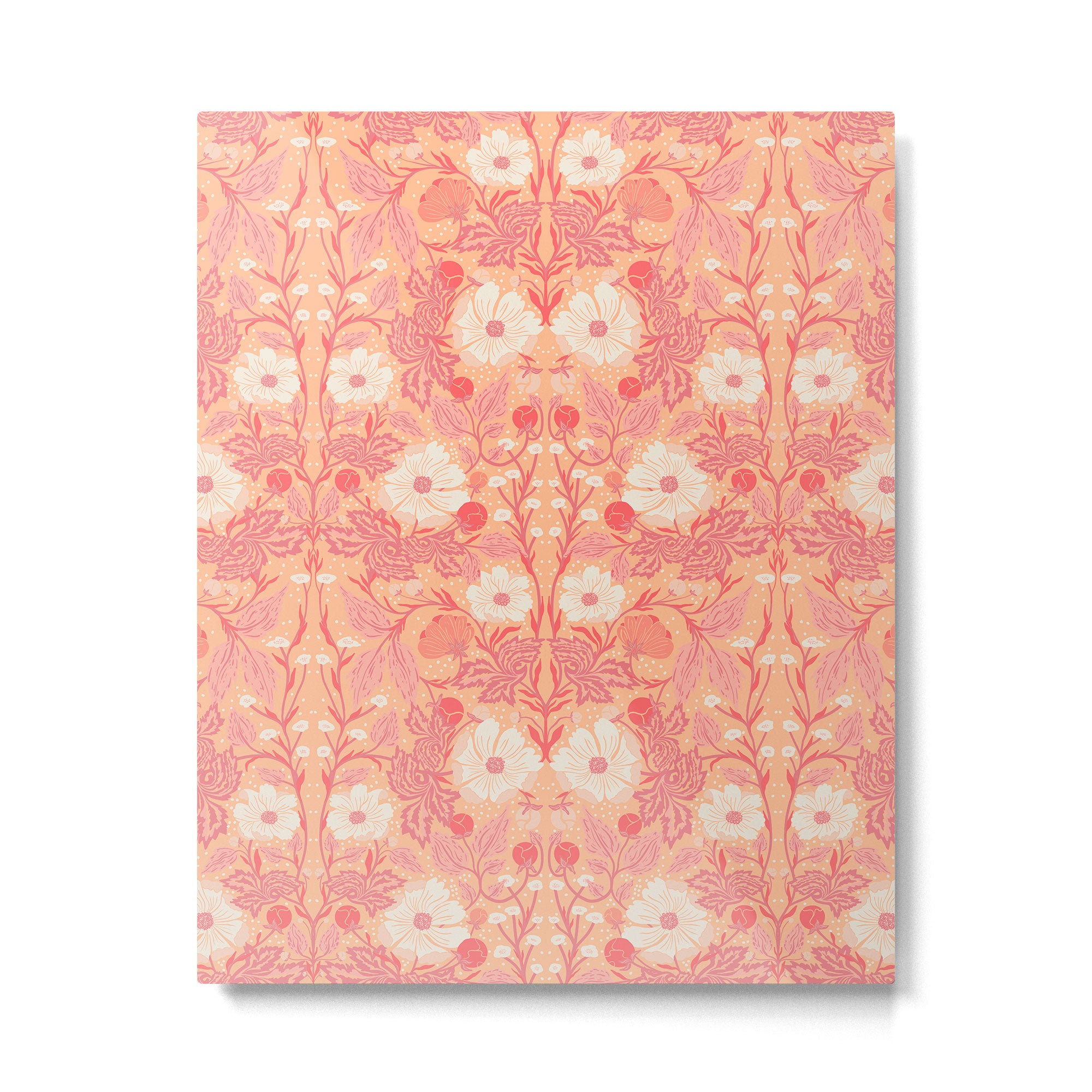 Enchanting Blossom Array: Artisanal Floral Metal Print Gallery Image 6