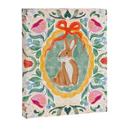 Enchanting Victorian Bunny Illustration Canvas Print Gallery Image 8