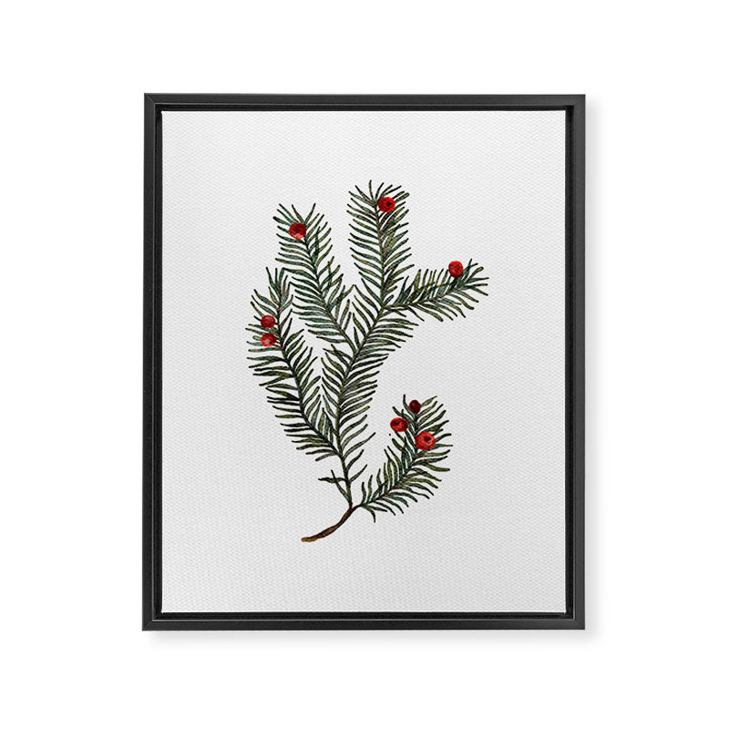 Evergreen Elegance Framed Canvas Print Gallery Image 8