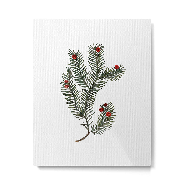Evergreen Elegance Metal Print Gallery Image 1