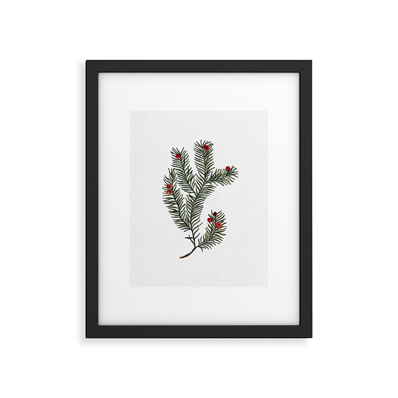 Evergreen Elegance Framed Art Print Gallery Image 6