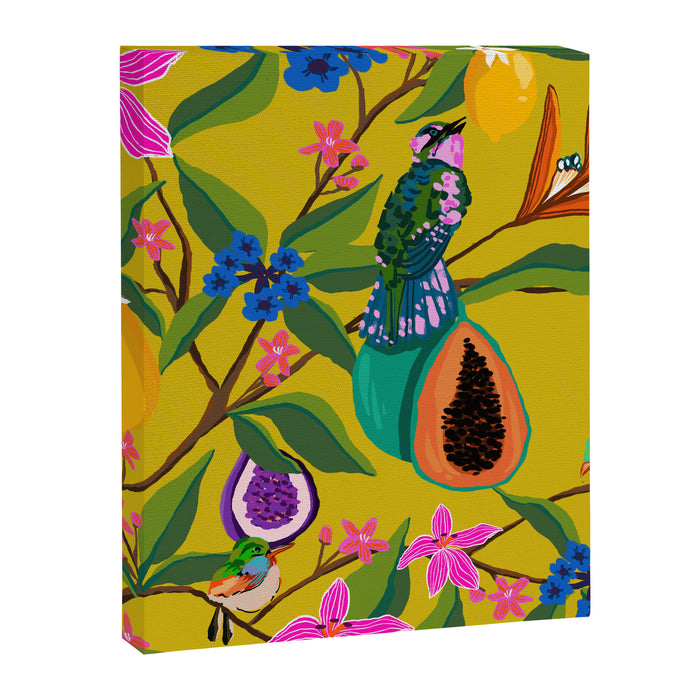 Exotic jungles pattern  Canvas Print Gallery Image 1
