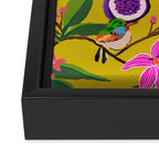 Exotic jungles pattern  Framed Canvas Print Gallery Image 3