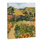 Floral Landscape illustration Canvas Print Gallery Image 6