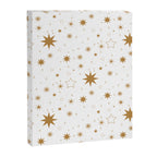 Golden Starburst Holiday Pattern Canvas Print Gallery Image 8