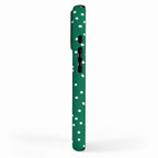 Green dotted pattern  iPhone Case Gallery Image 2