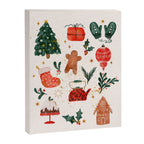 Holiday essentials illustration Canvas Print Gallery Image 6
