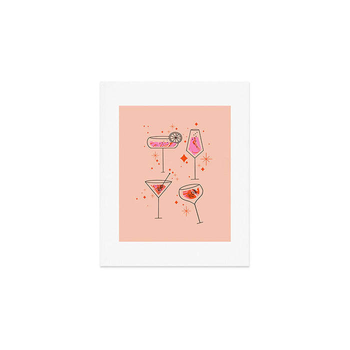 Itâs cocktails time Art Print Gallery Image 1