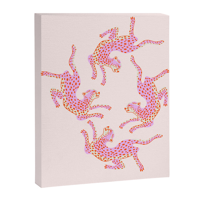 Just pink jungle life Canvas Print Gallery Image 1