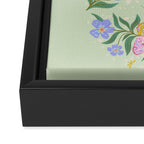 Magical butterflies garden Framed Canvas Print Gallery Image 3