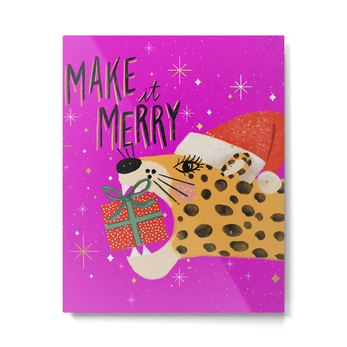 Make it merry Metal Print Gallery Image 1
