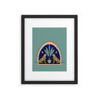 Modern cheetah couple in Middle East  Framed Art Print Gallery Image 6