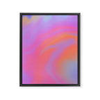 Modern crazy sunset  Framed Canvas Print Gallery Image 8