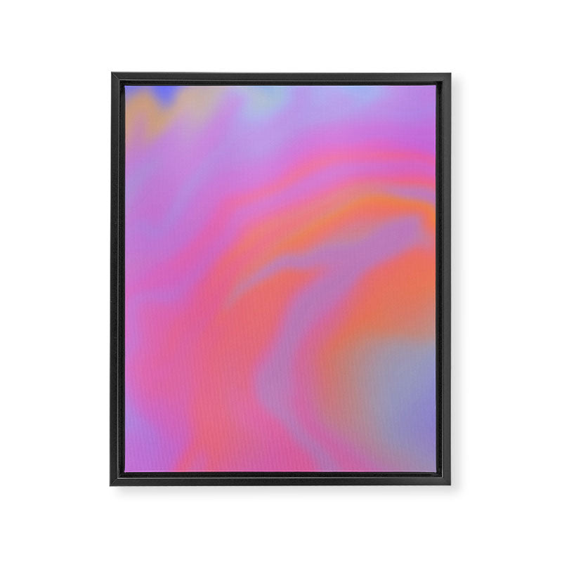 Modern crazy sunset  Framed Canvas Print Gallery Image 8
