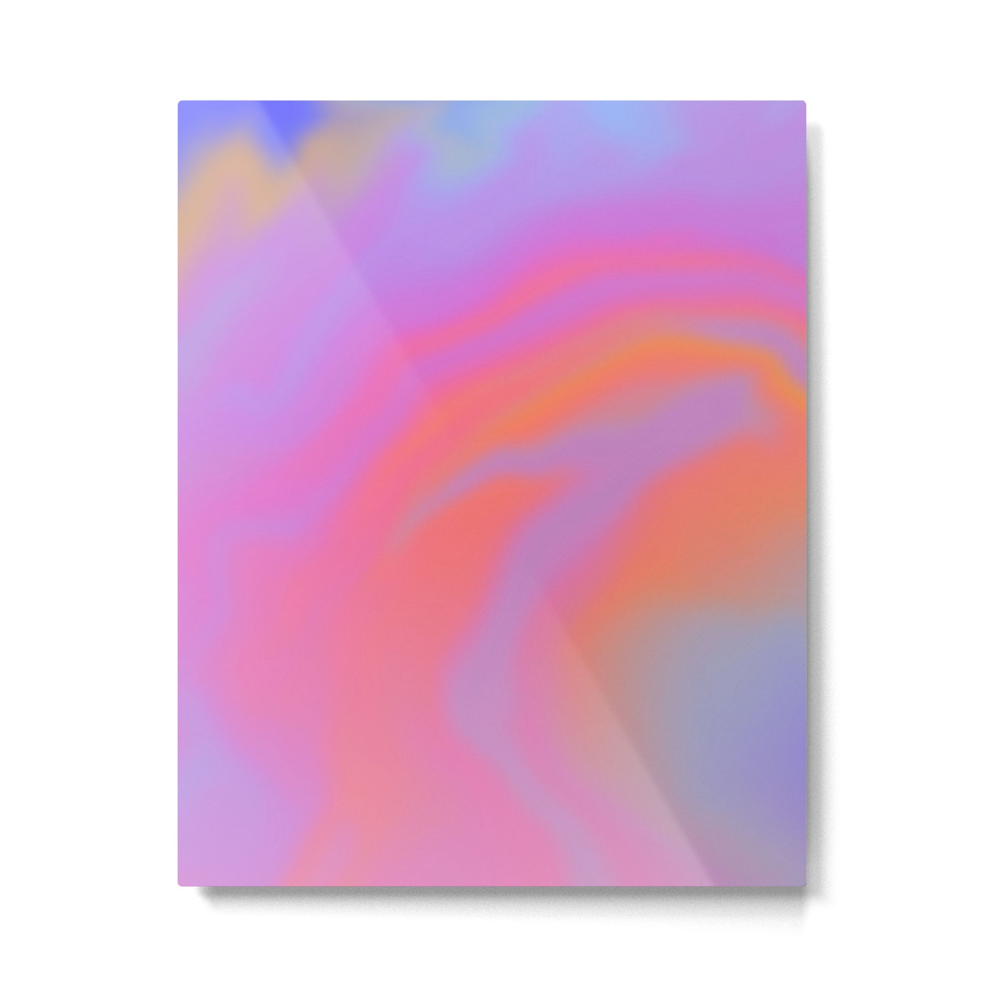 Modern crazy sunset  Metal Print Gallery Image 6