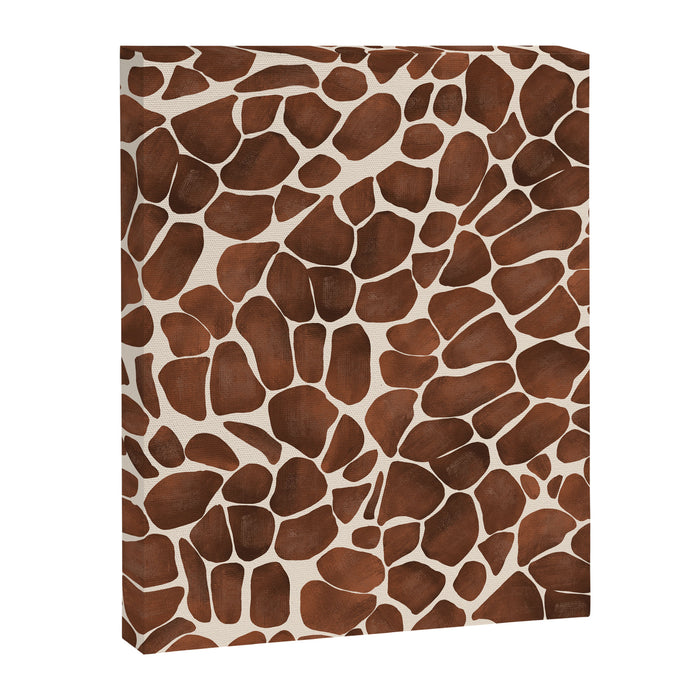 Modern giraffe print Canvas Print Gallery Image 1