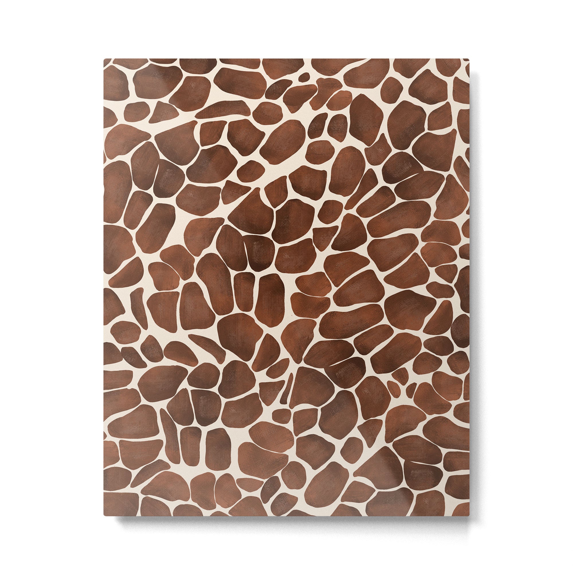 Modern giraffe print Metal Print Gallery Image 6