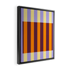 Optical Illusion Stripe Art Framed Canvas Print Gallery Image 2
