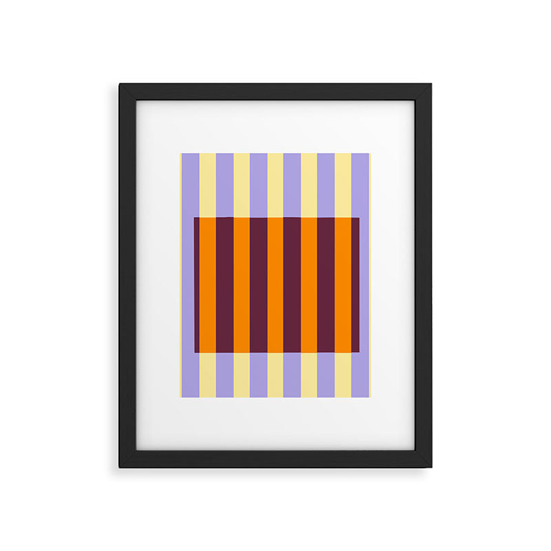 Optical Illusion Stripe Art Framed Art Print Gallery Image 6