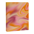 Peach fuzz gradient blend Canvas Print Gallery Image 8