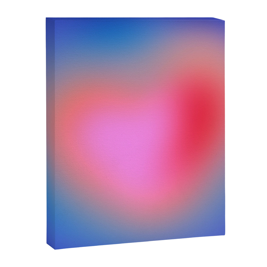 Pink aura heart Canvas Print Gallery Image 8