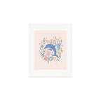 Playful Dolphin and Coral Reef Art Print Gallery Image 1
