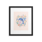 Playful Dolphin and Coral Reef Framed Art Print Gallery Image 5