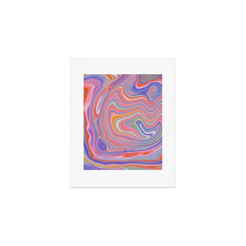 Playful marble Art Print Gallery Image 1