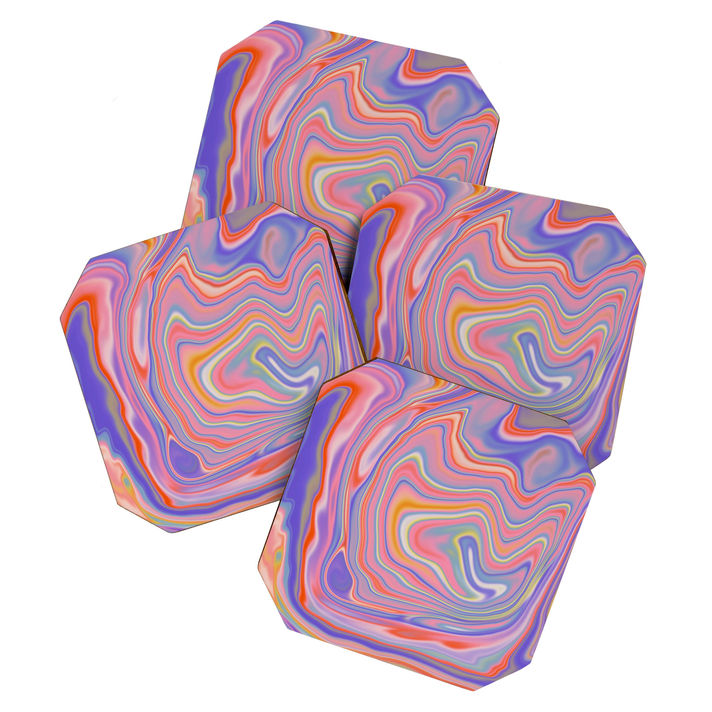 Playful marble Coaster Gallery Image 1