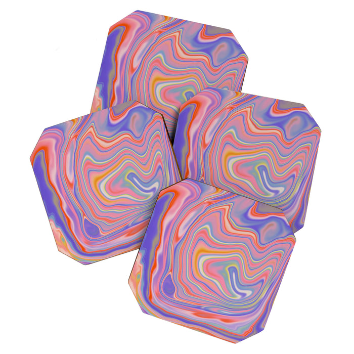 Playful marble Coaster Gallery Image 1