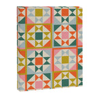Playful patchwork pattern Canvas Print Gallery Image 8