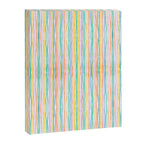 Playful rainbow stripes Canvas Print Gallery Image 8