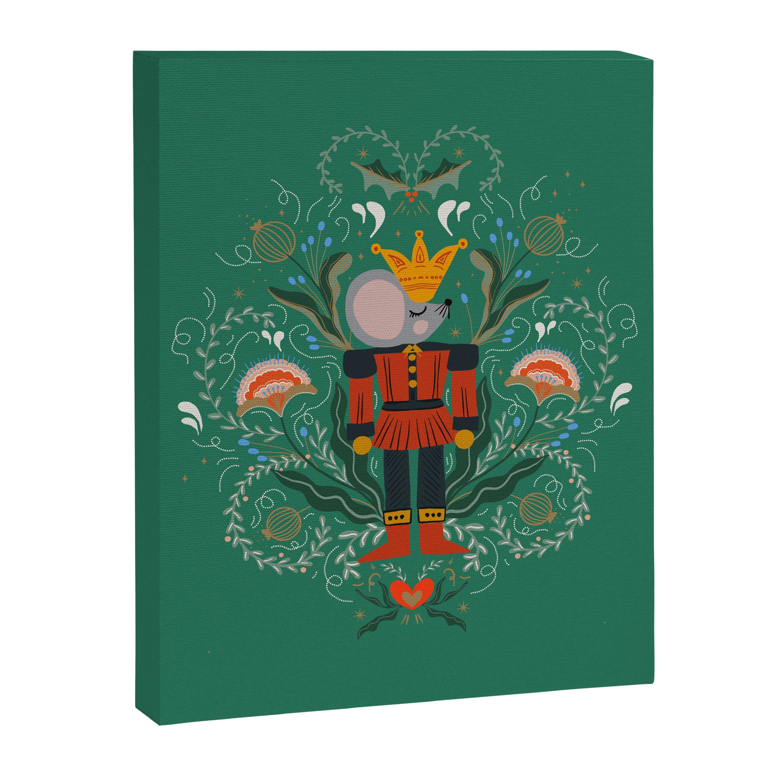 Regal Dreams: The Enchanted Nutcracker  Canvas Print Gallery Image 8