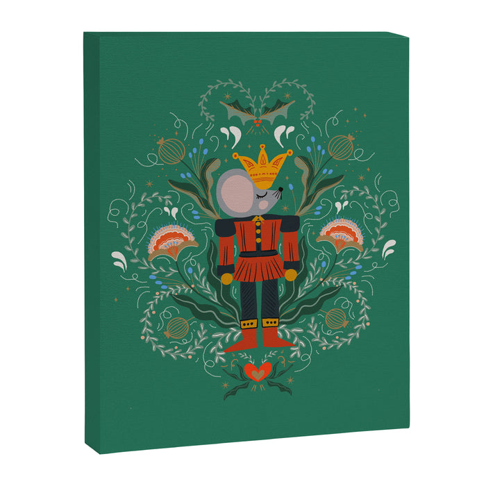 Regal Dreams: The Enchanted Nutcracker  Canvas Print Gallery Image 1