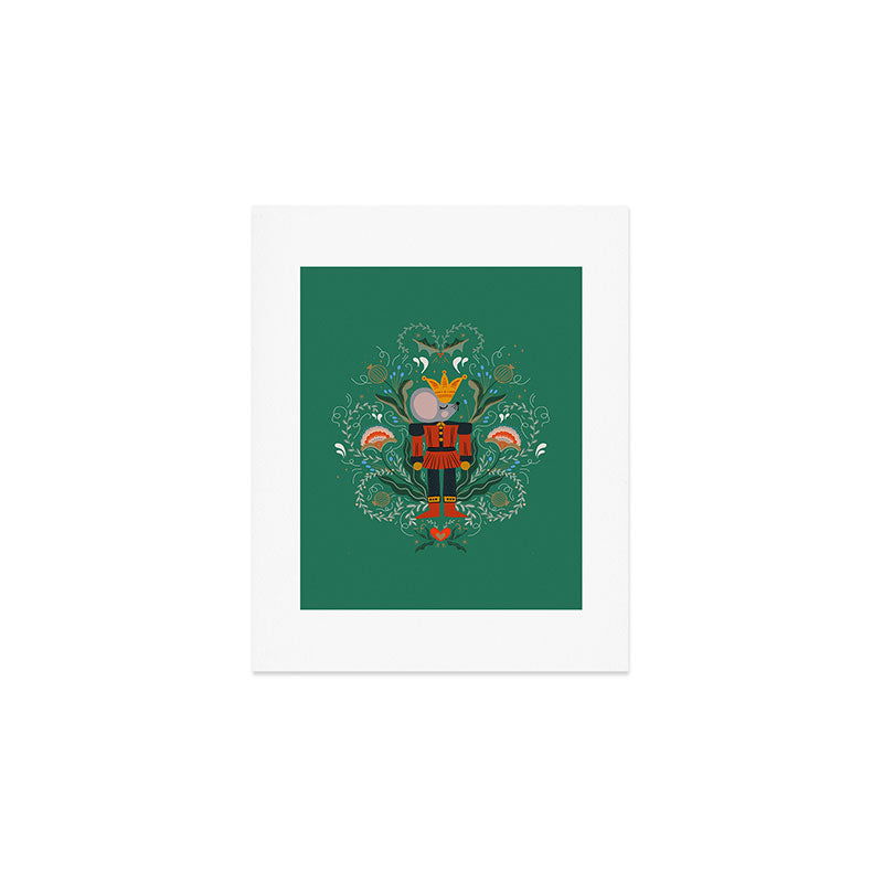 Regal Dreams: The Enchanted Nutcracker  Art Print Gallery Image 1