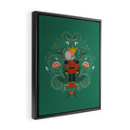 Regal Dreams: The Enchanted Nutcracker  Framed Canvas Print Gallery Image 2