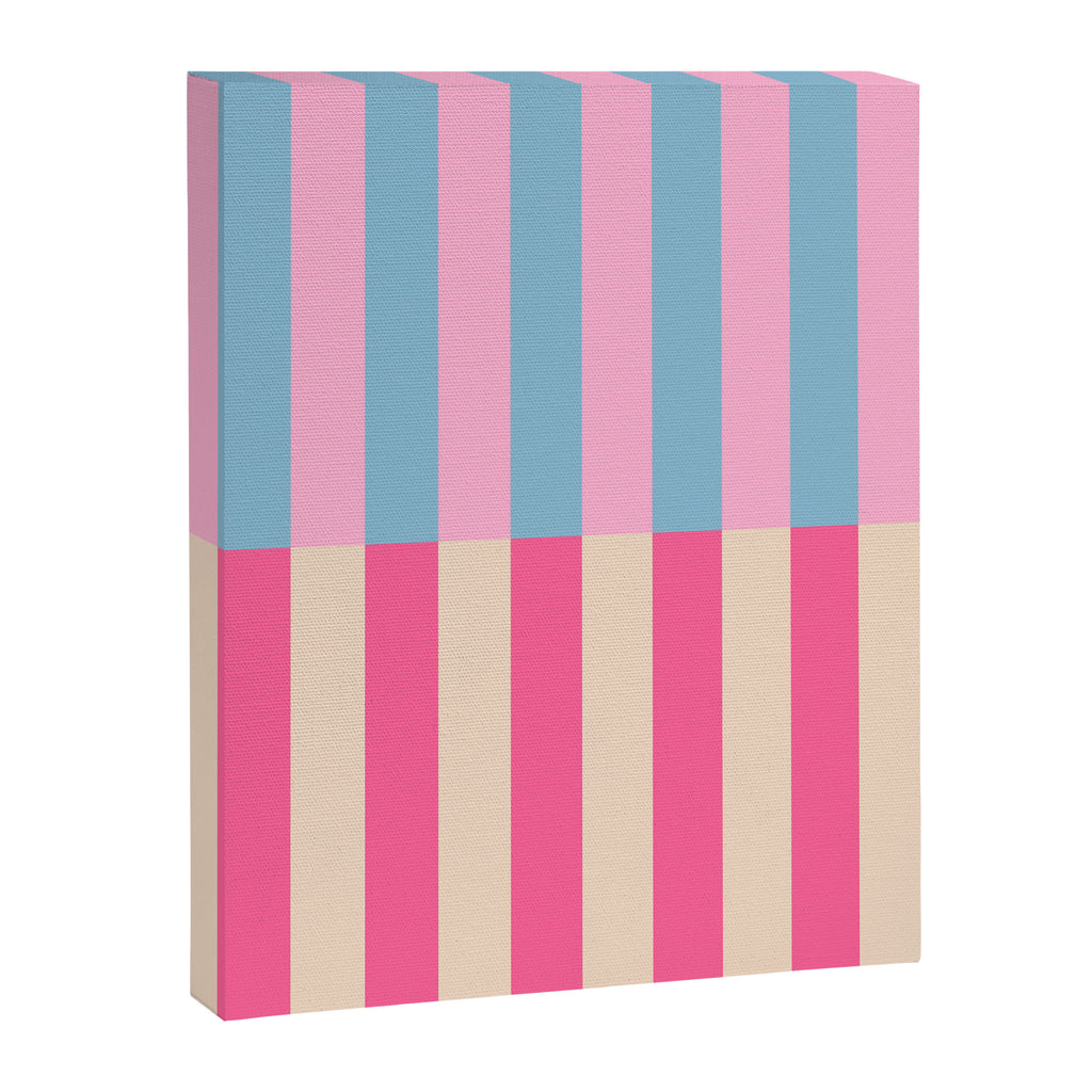 Soft pastel color block Canvas Print Gallery Image 8