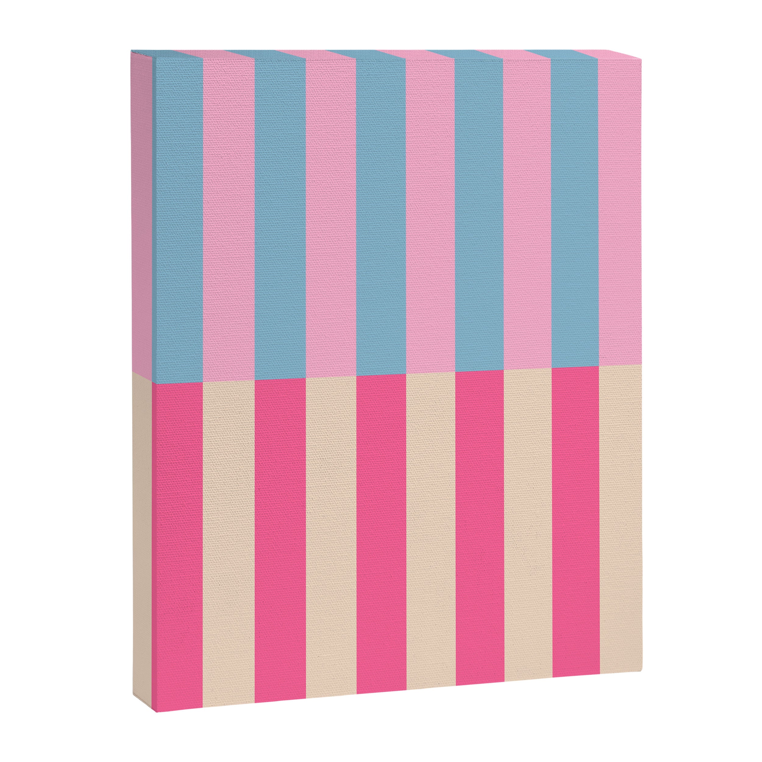 Soft pastel color block Canvas Print Gallery Image 8