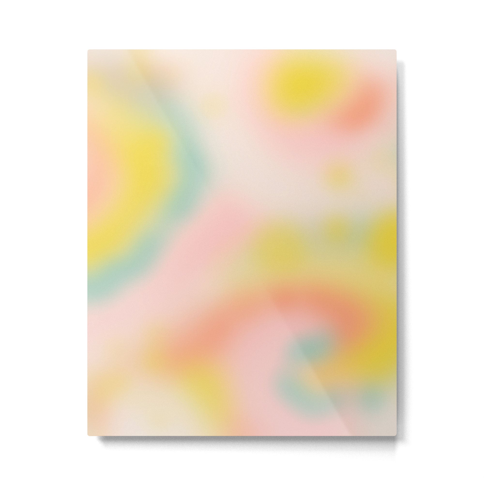 Soft pastel dream space Metal Print Gallery Image 6