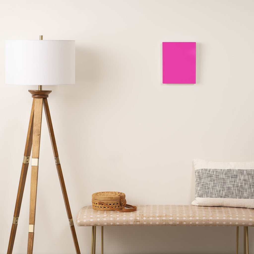 Solid magenta colour  Canvas Print Gallery Image 2