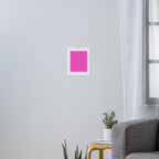 Solid magenta colour  Art Print Gallery Image 3