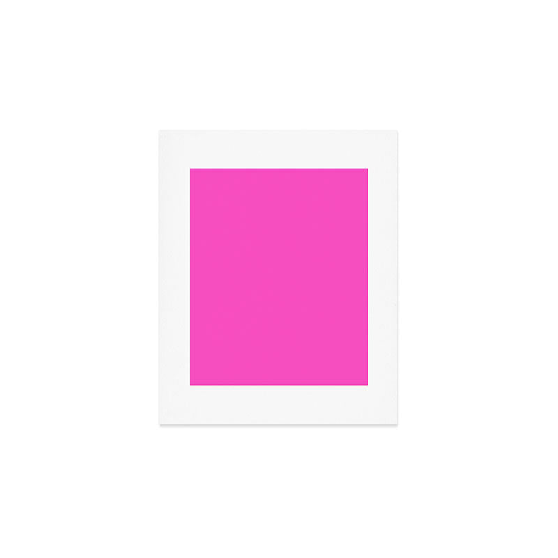 Solid magenta colour  Art Print Gallery Image 1