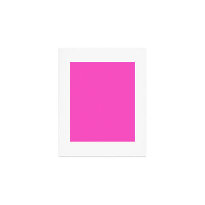 Solid magenta colour  Art Print Gallery Image 1