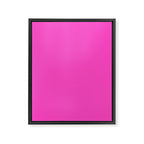 Solid magenta colour  Framed Canvas Print Gallery Image 8