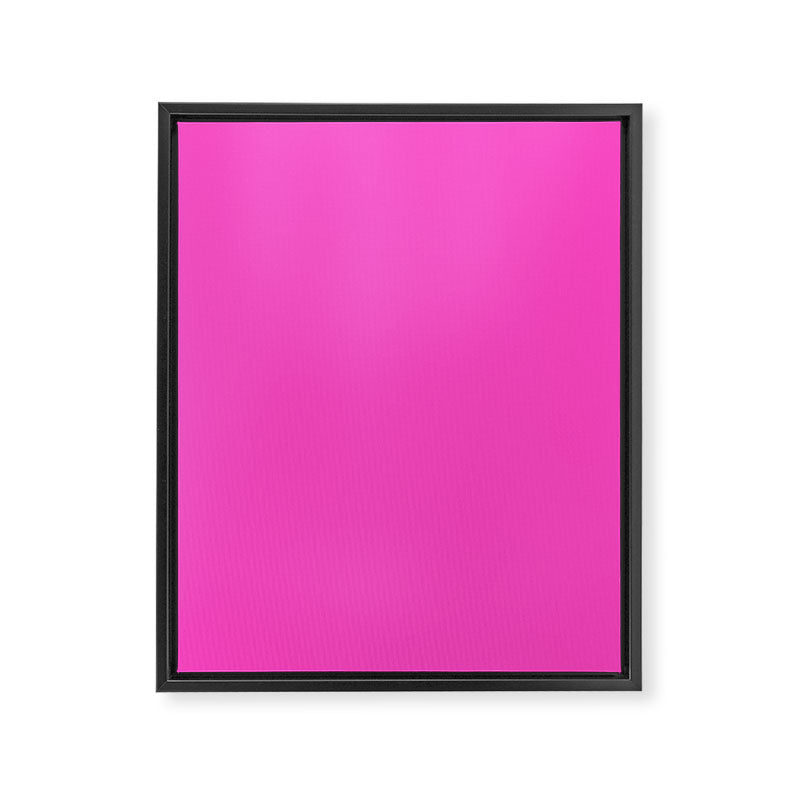 Solid magenta colour  Framed Canvas Print Gallery Image 8