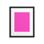 Solid magenta colour  Framed Art Print Gallery Image 6